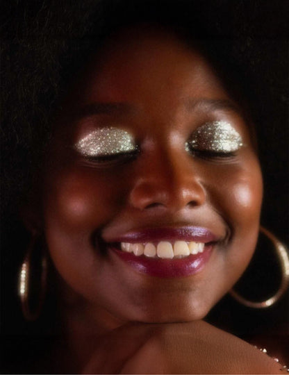 Stříbrný třpytivý gel Runway Si si la paillette 10 ml 