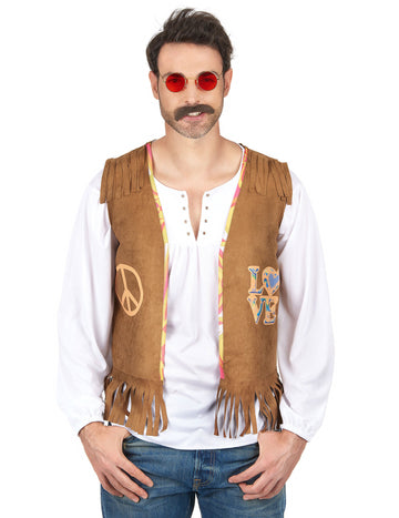 Pánská hippie vesta