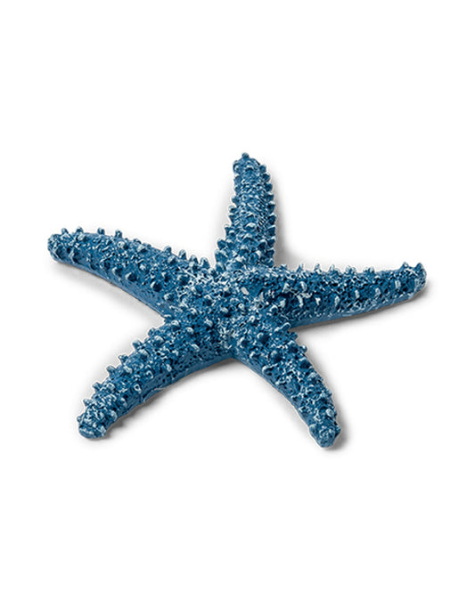 Étoile de mer pour décoration de table bleu marine