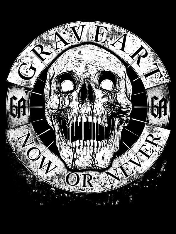 Dámské černé tričko s lebkou 