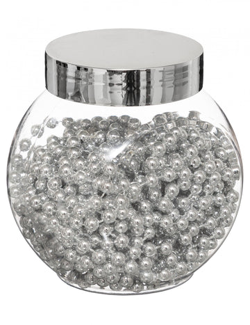 Stříbrná perlová girlanda 6 m 