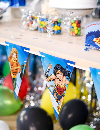 Liga spravedlnosti 2m Pennant Garland