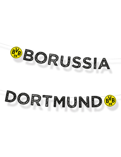 Guirlande Borussia Dortmund pour supporter jaune et noire