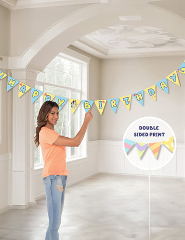 Bluey všechno nejlepší k narozeninám Bunting