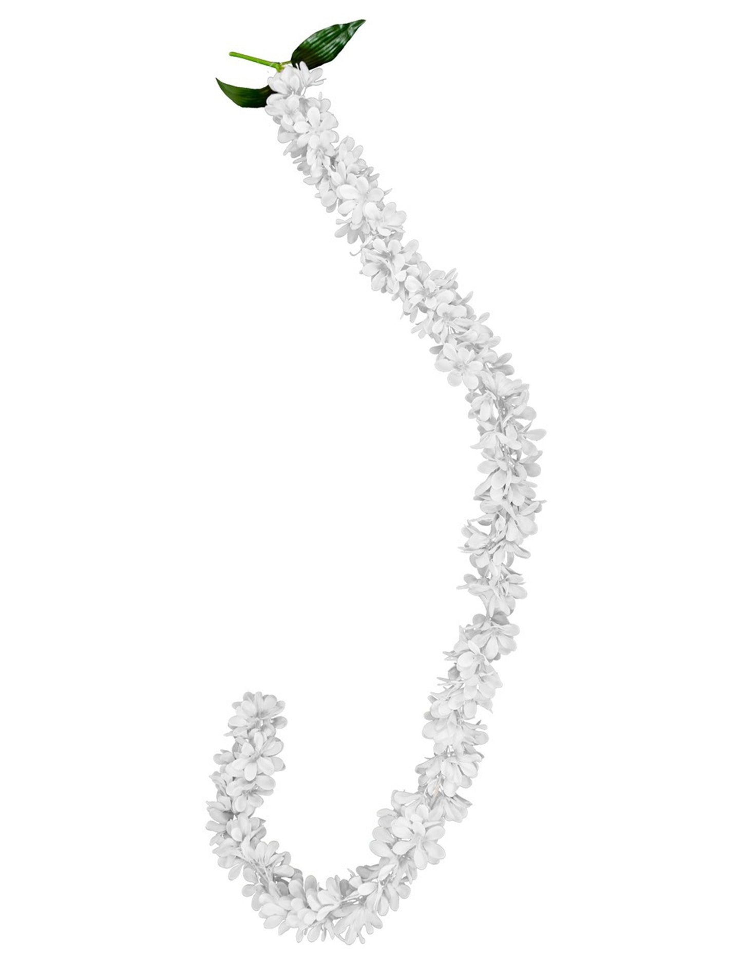 Květinová girlanda z bílé orchideje 168 cm na svatbu