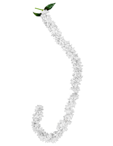 Květinová girlanda z bílé orchideje 168 cm na svatbu