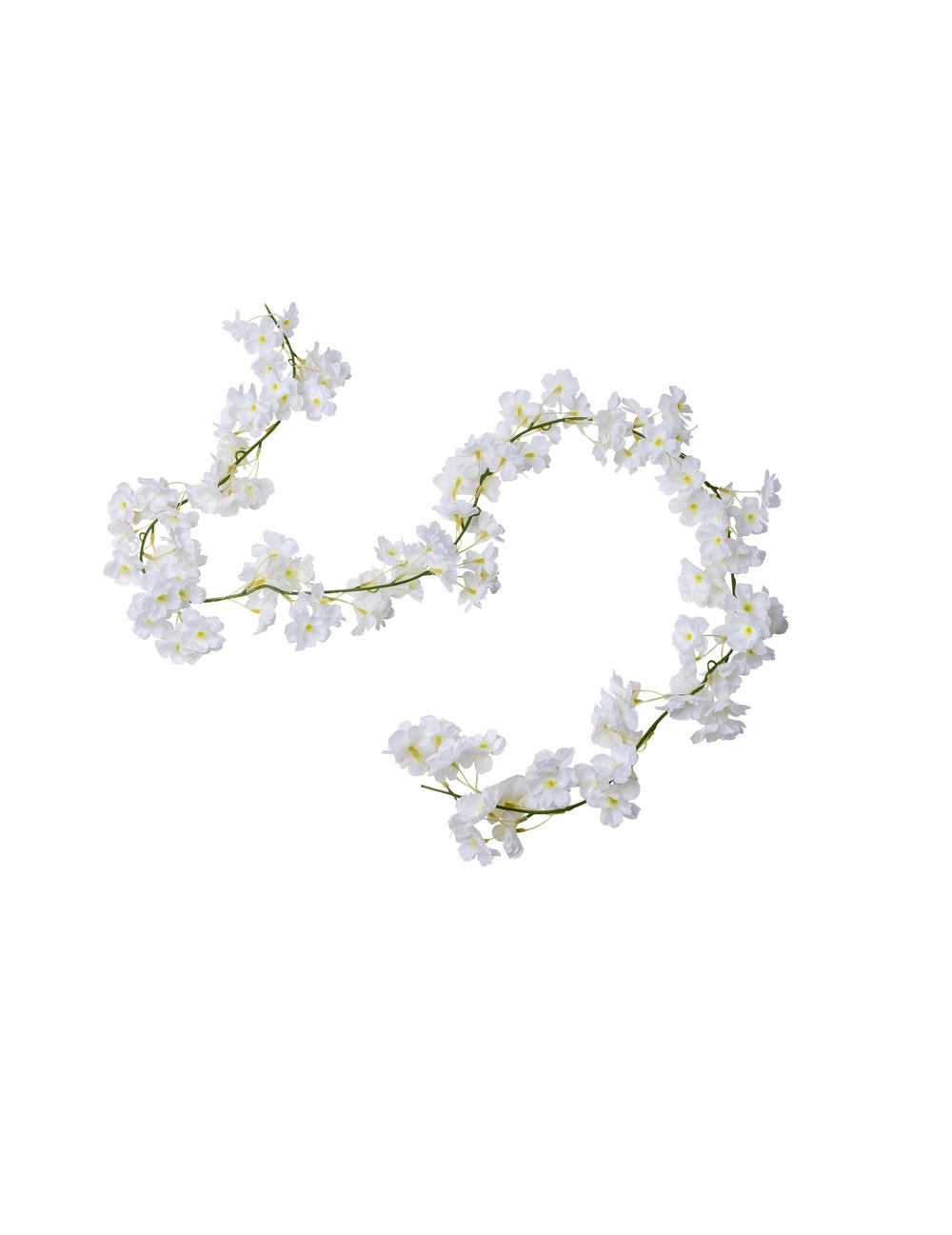 Guirlande de fleurs de cerisier pour mariage blanche