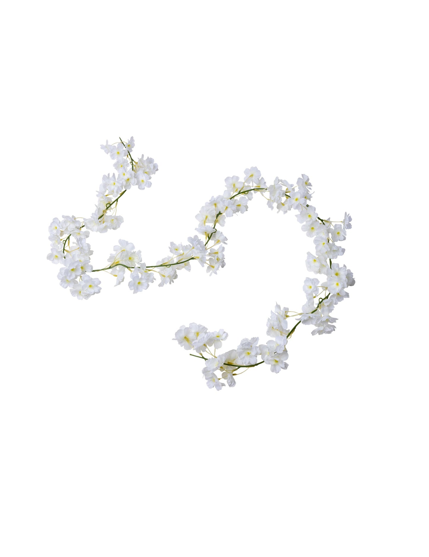 Guirlande de fleurs de cerisier pour mariage blanche