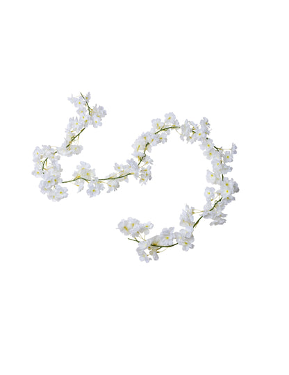 Guirlande de fleurs de cerisier pour mariage blanche