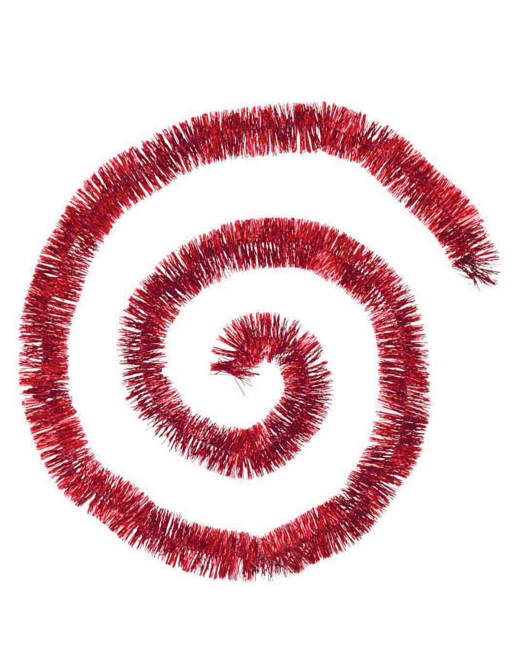 Věnec z červené jedle 2 m vánoční dekorace