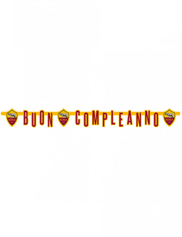 Boon compleanno Roma kartonová girlanda 250 x 15 cm