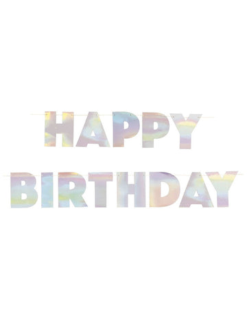 Girlanda z duhového kartonu k narozeninám 2,20 m