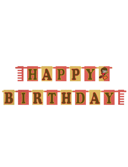 Všechno nejlepší k narozeninám kawaii Harry Potter kartonová girlanda 180 cm