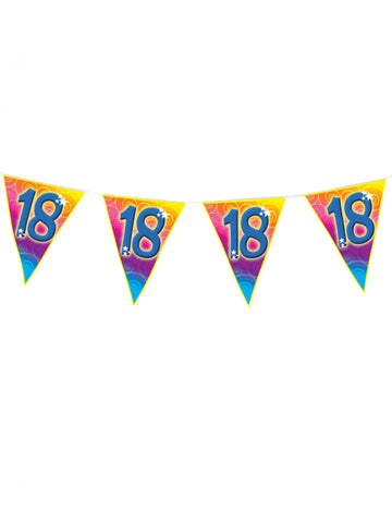 Girlanda s 18letou vlajkou, 5 m