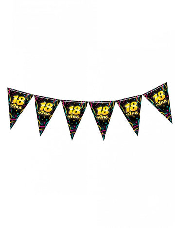 Girlanda s girlandami k 18. narozeninám