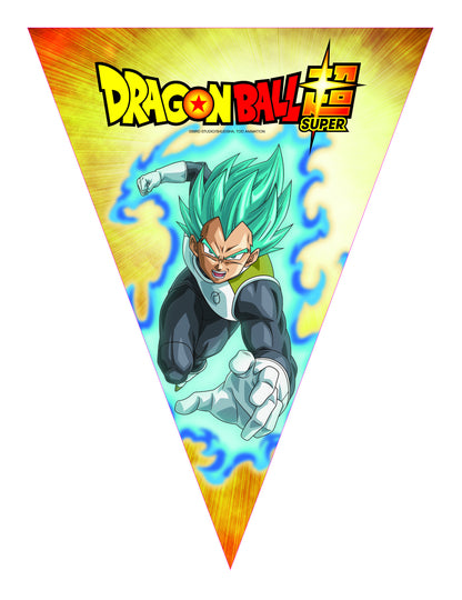 Papírová girlanda s vlaječkami Dragon Ball Super™ 360 cm 