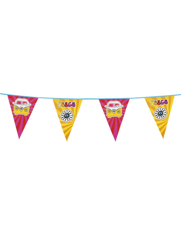 Girlanda s hippie květinovou silou a girlandou 6m