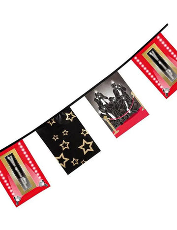 VIP papírová girlanda s girlandami 6 m