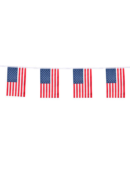 US 4 metry vlajky girland
