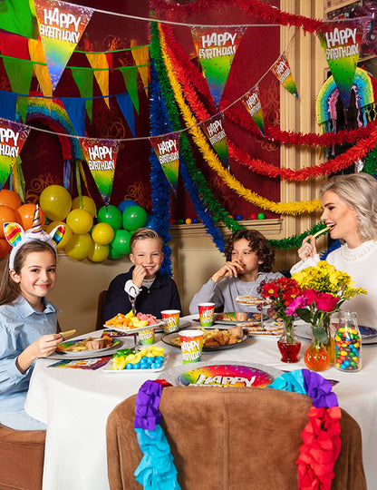 Žlutý PVC girlanda 10 metrů 