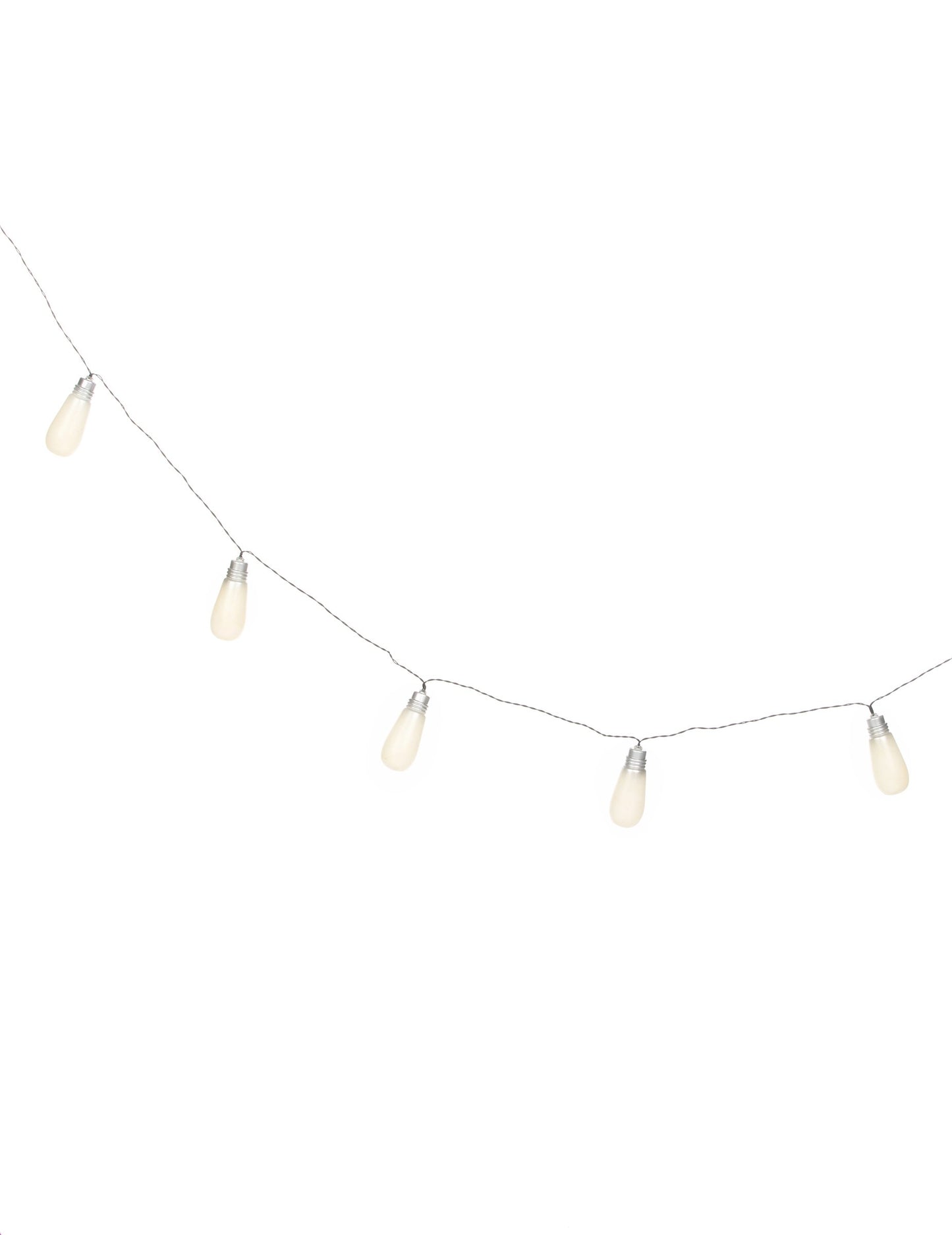 Guirlande lumineuse et sonore effrayante pour Halloween blanche