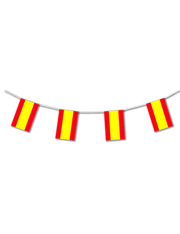 Plastová girlanda Španělsko 5 m