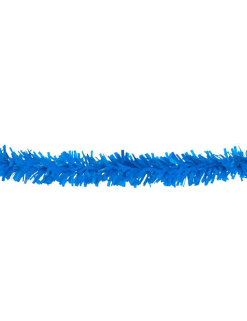 Modrá PVC girlanda 10 metrů, nehořlavá 
