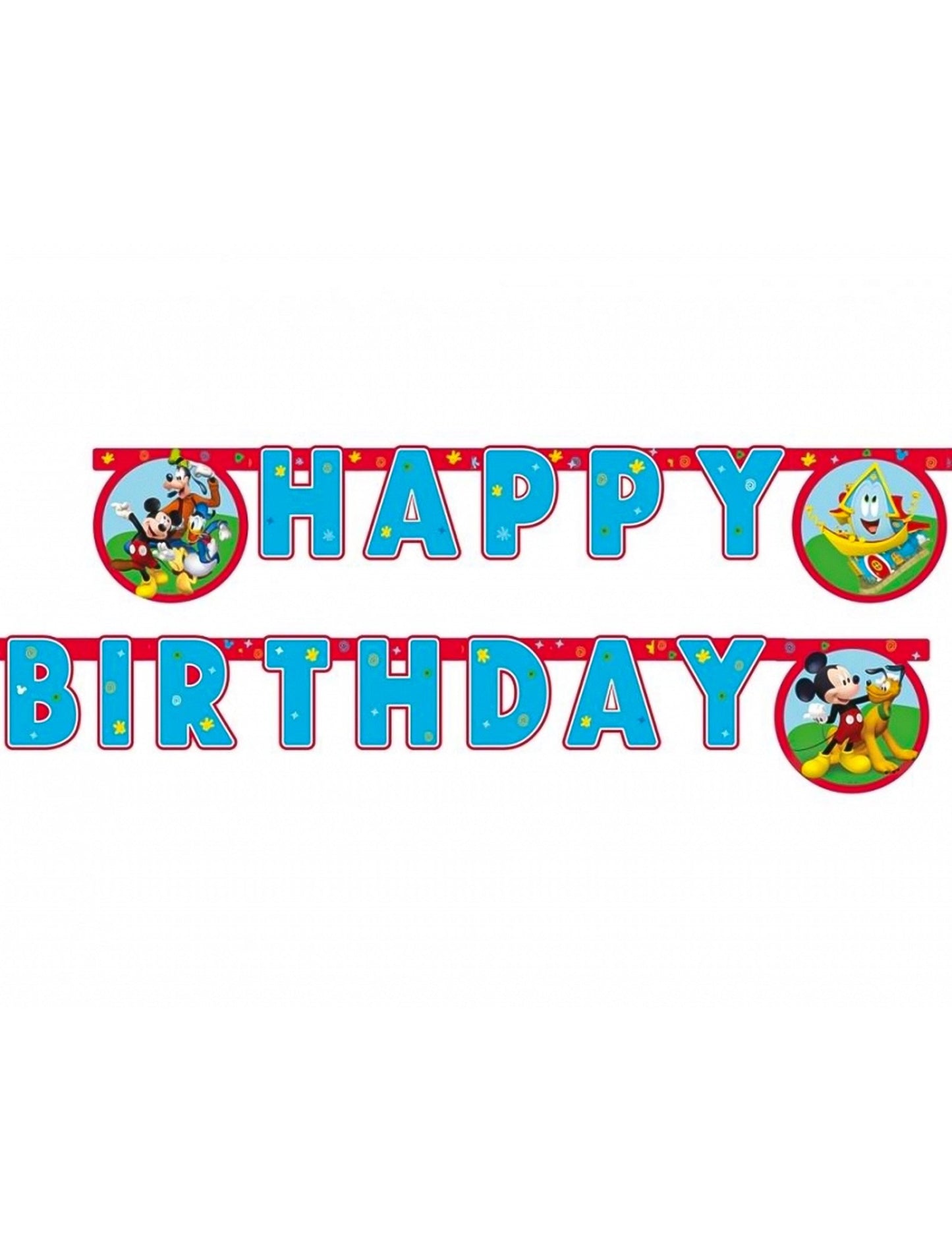 Guirlande Happy Birthday Mickey 2m