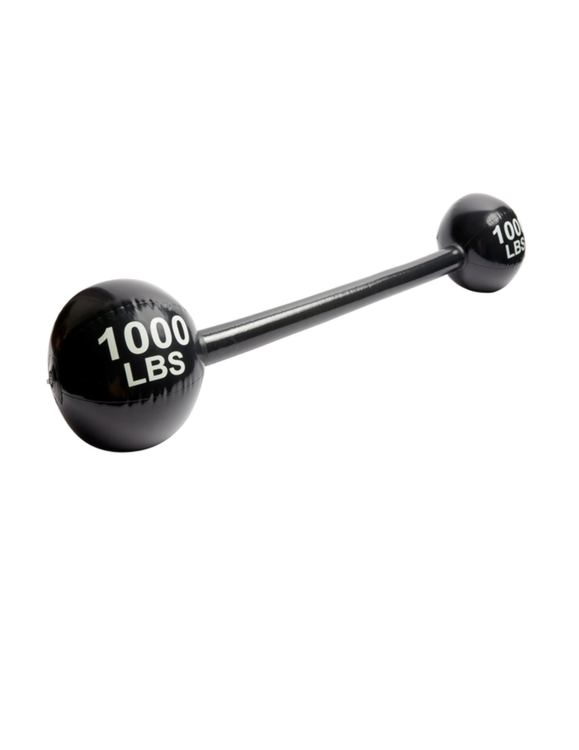 Haltère gonflable 1000 lbs pour adulte noir