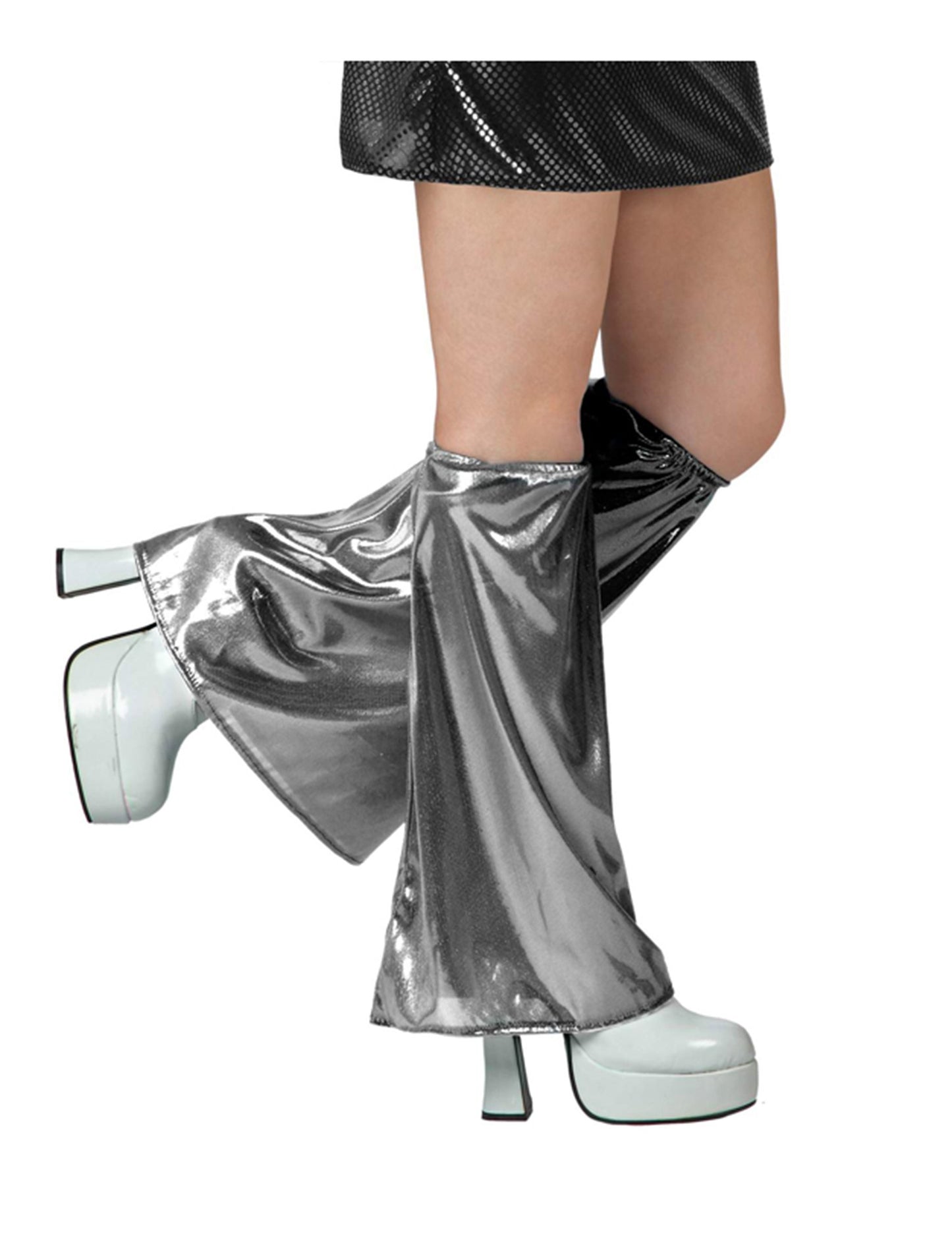 Šedé disko legíny