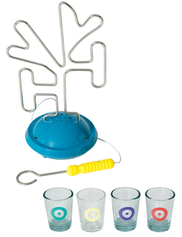 Jeu d'adresse apéro avec shooters 12 x 22 cm