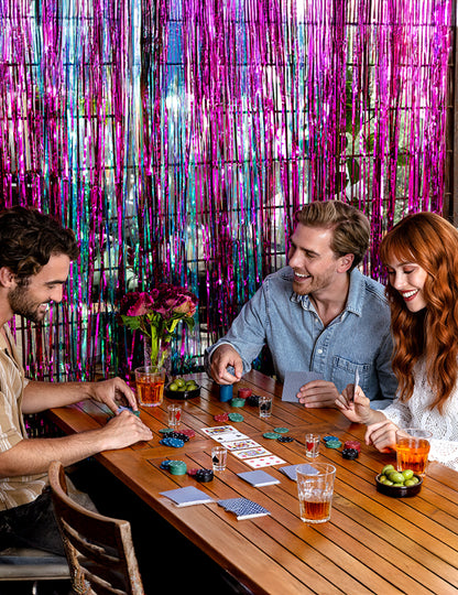 Jeu d'apéro drinking poker
