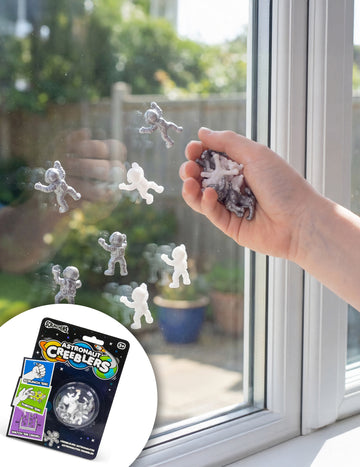 Přilnavé astronautské hračky Creeblers 