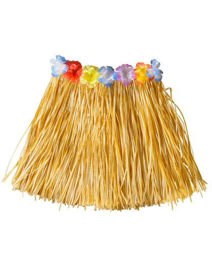 Jupe Hawaienne avec ceintures à fleurs enfant