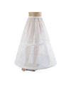 Jupon bouffant pour enfant blanc à cerceaux