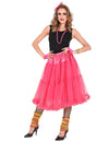 Jupon en tulle rose 65 cm pour femme rose vif