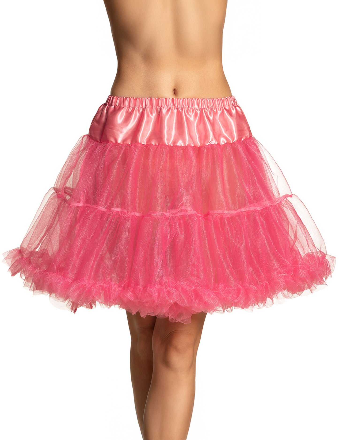 Střední růžová peticoat