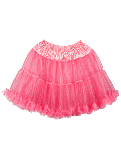 Střední růžová peticoat