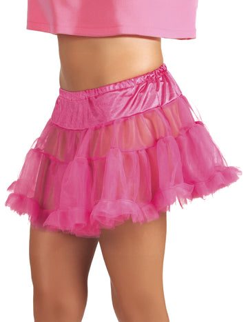 Růžová tylová spodnička pro ženy 