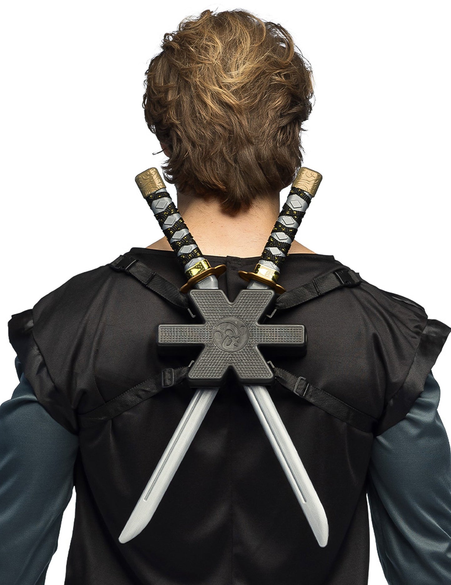 Kit 2 sabres ninja avec support
