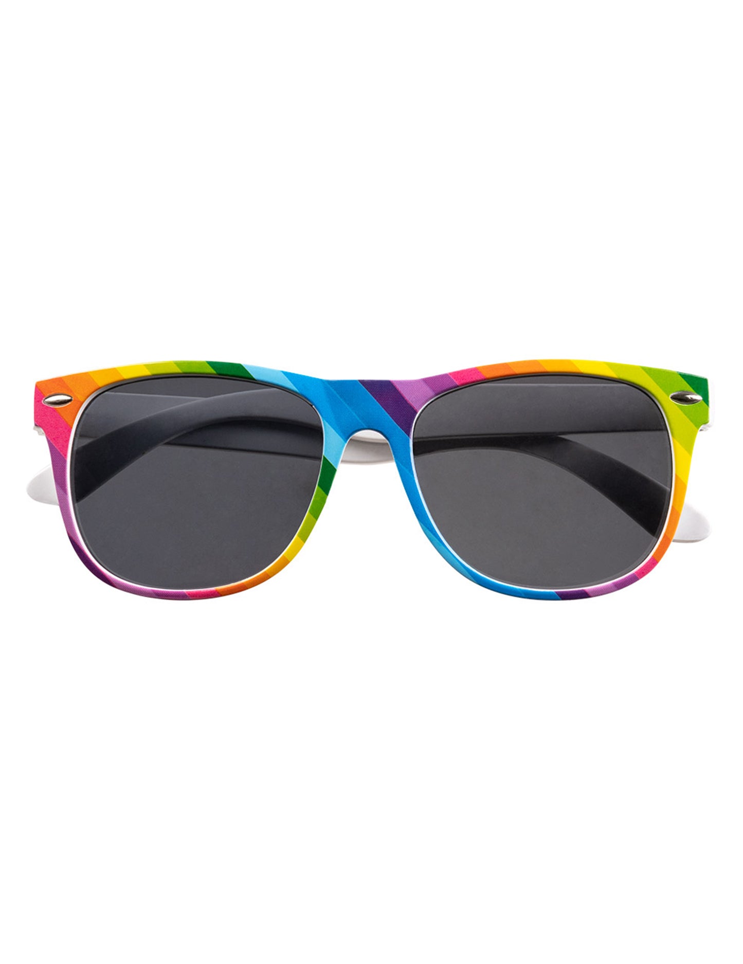 Lunettes de soleil multicolores du kit accessoires arc en ciel