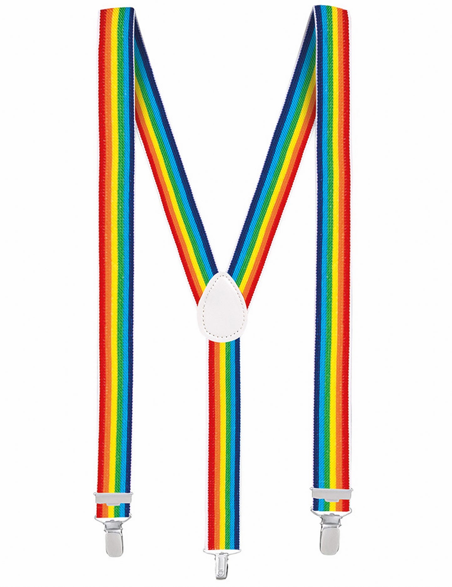 Bretelles multicolores du kit accessoires arc en ciel