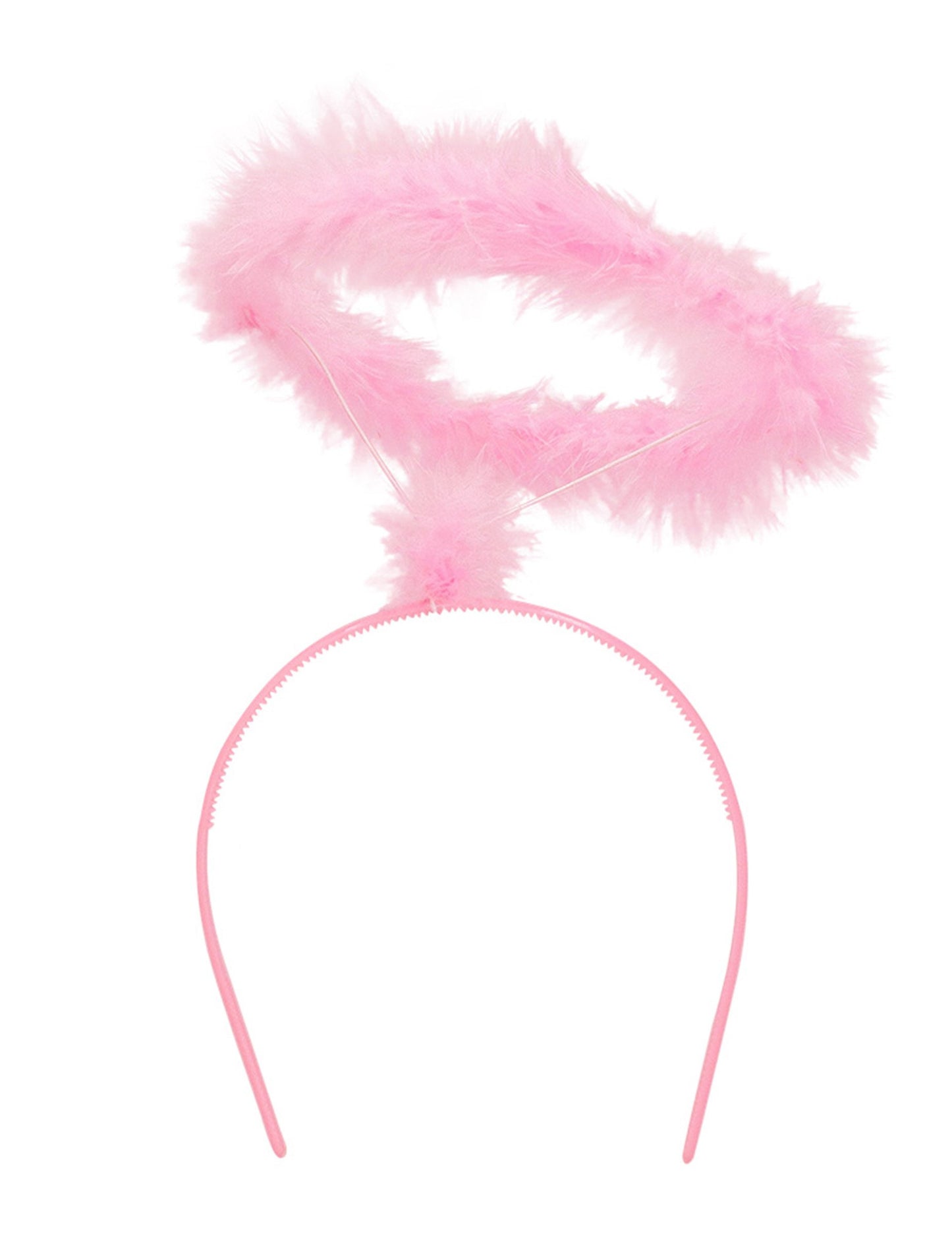 Sada světle růžových andělských doplňků