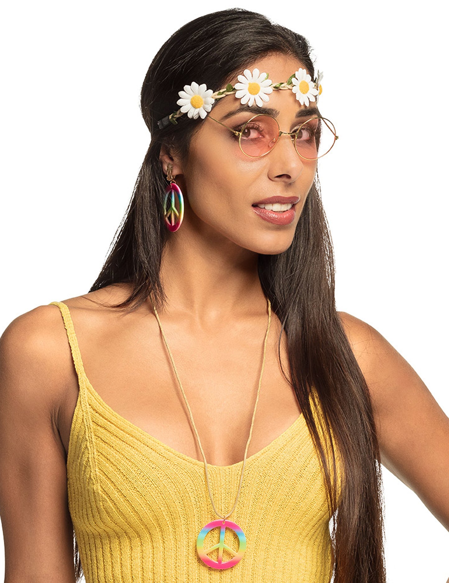 Kit accessoires hippie deluxe adulte