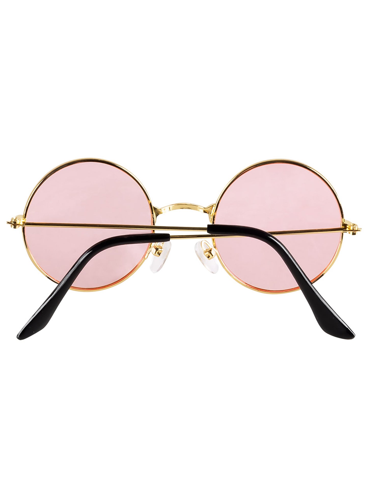 Lunettes roses rondes du kit accessoires hippie deluxe