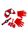 Vue de face des accessoires portés du coffret accessoires Spidey et ses amis