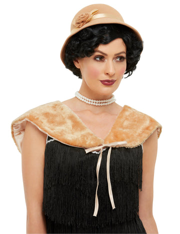 Dámská béžová souprava pro 20. léta