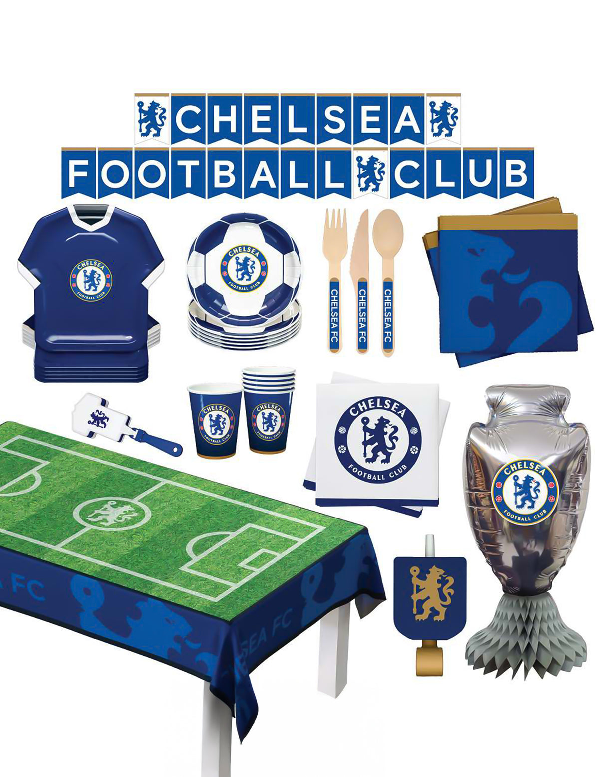 Narozeninová sada Chelsea Football Club 75 dílů