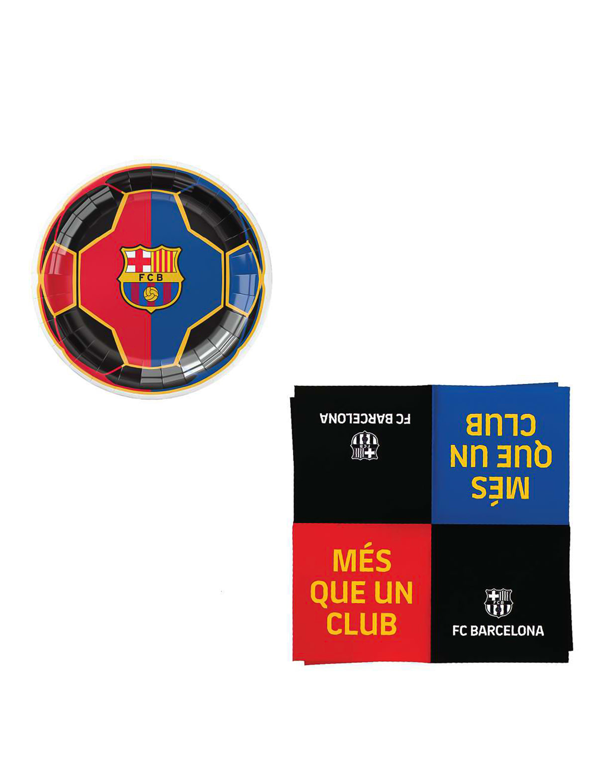 Narozeninová sada FC Barcelone 75 dílů