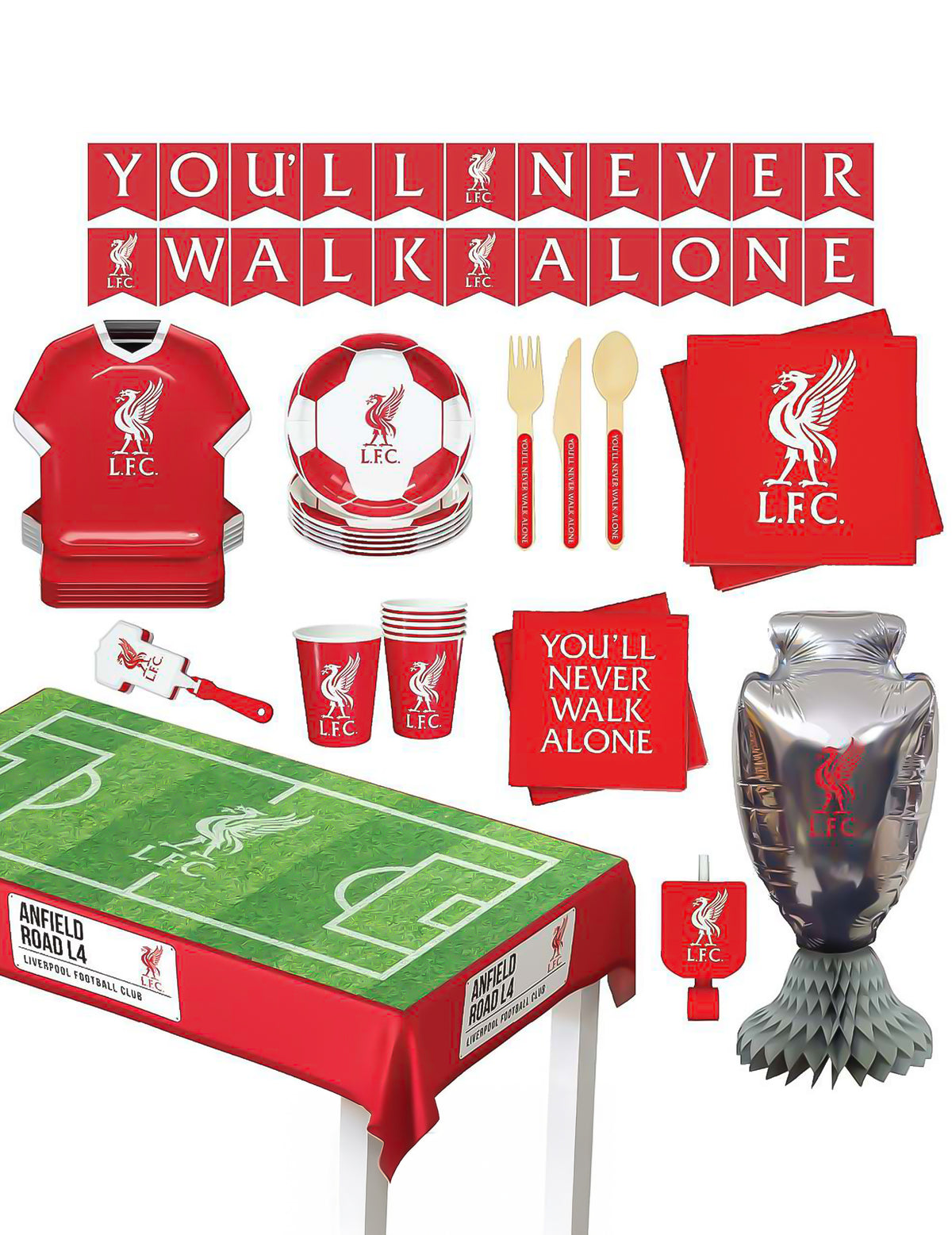 Narozeninová sada Liverpool Football Club 75 dílů